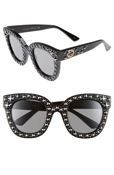 gucci sunglasses swarovski crystals|black Gucci sunglasses.